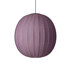 Made By Hand  - Knit-Wit 75 Round Pendant LED - Burgundy